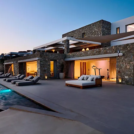 Blue Diamond By Mykonos Rocks Villa Kaló Livádi